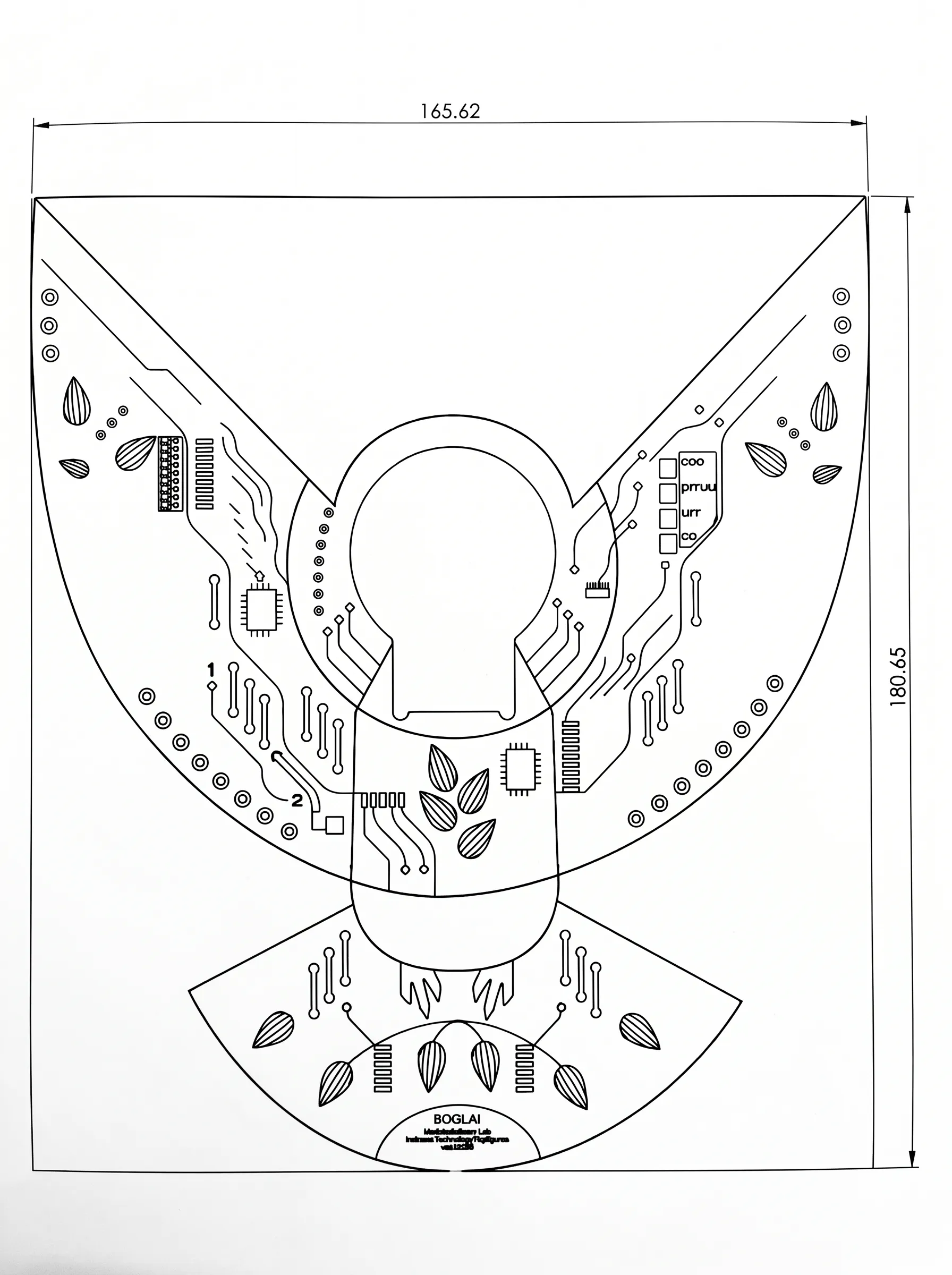Line drawing for milling
