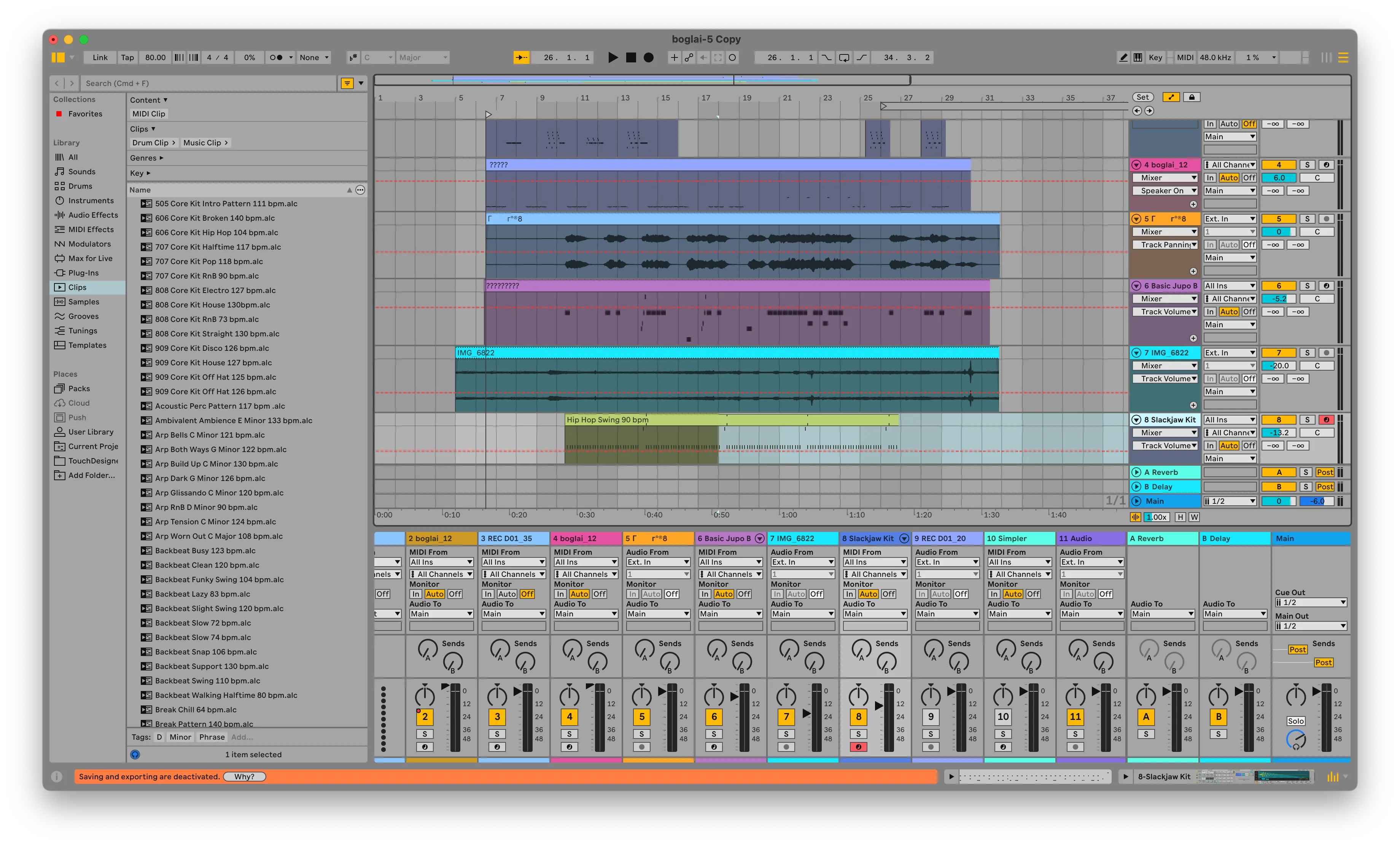 Built in Ableton